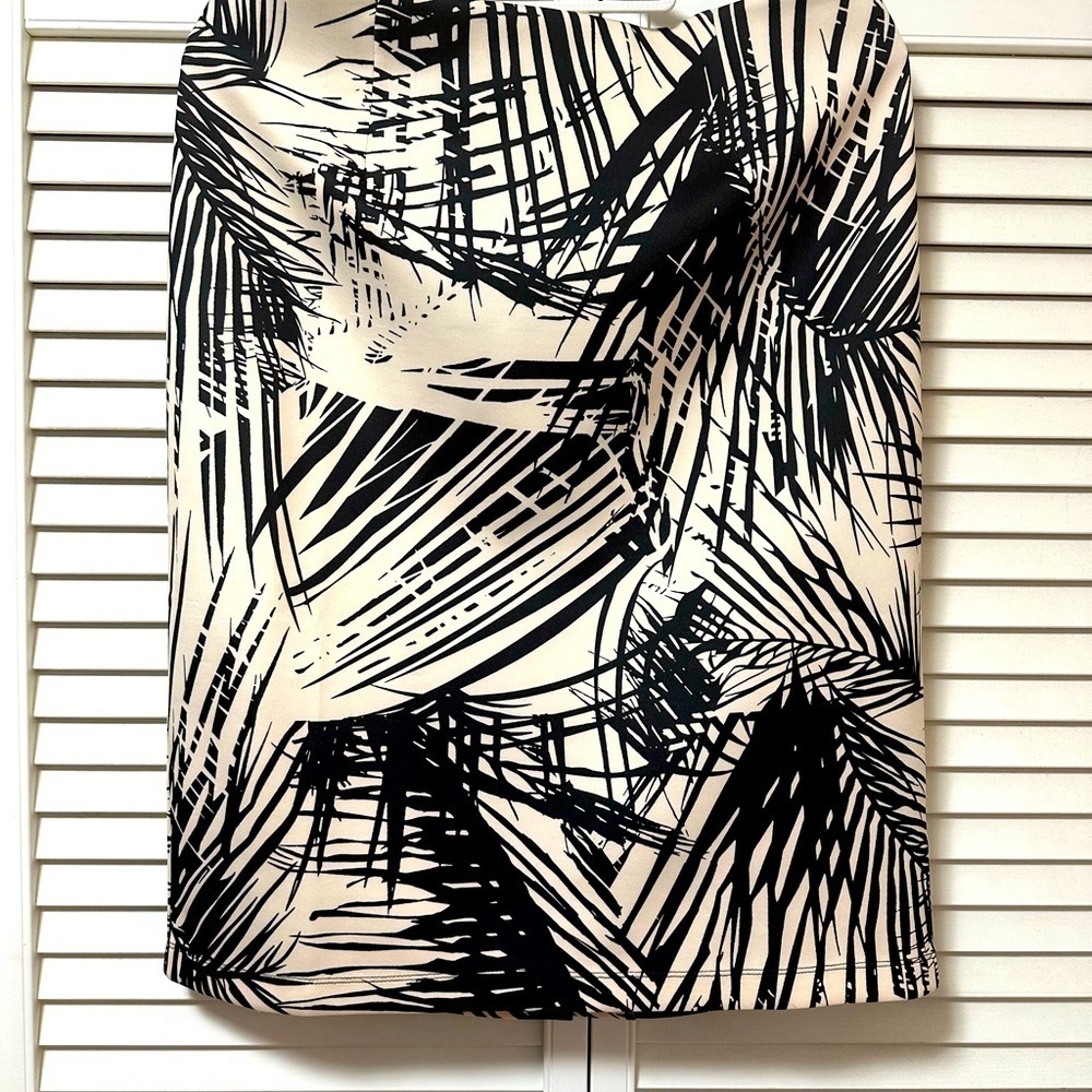 C&B  Skirt w silky feel and unusual pattern